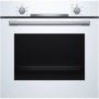 Bosch | HBA530BW0S | Oven | 71 L | A | Multifunctional | EcoClean | Push pull buttons | Height 60 cm | Width 60 cm | White - 2